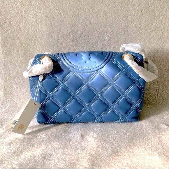 NWT Tory Burch Quilted Leather Fleming Soft Small Convertible Shoulder B… - Picture 4 of 9